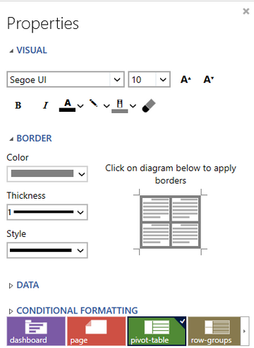 pivot table_properties dialog